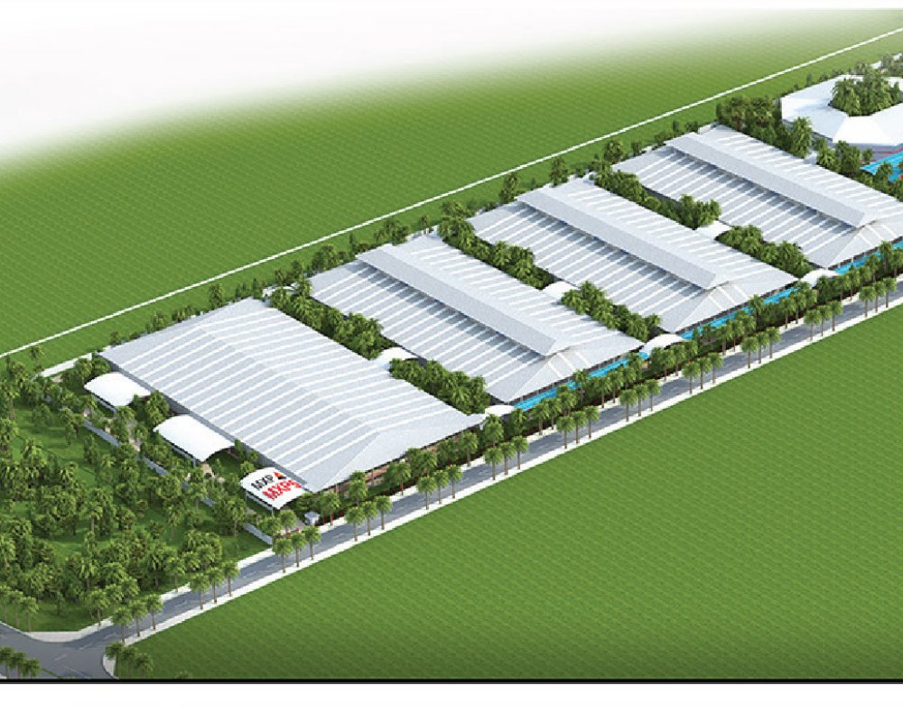 NHÀ MÁY MAY CÔNG NGHỆ CAO – NHÀ MÁY MXP5